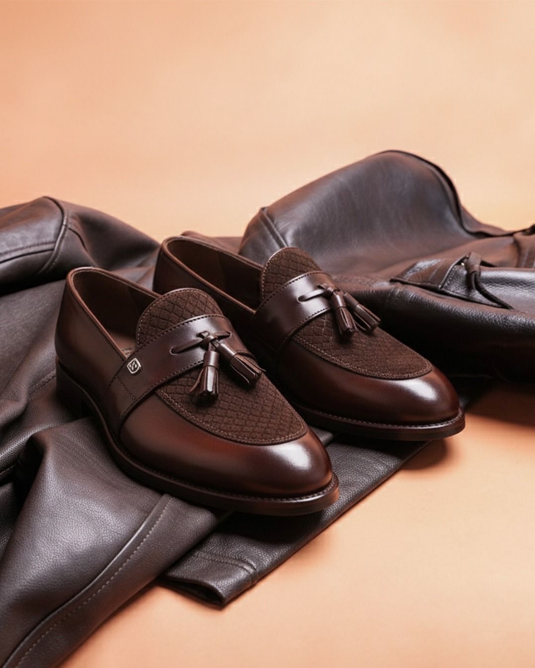 Gbaura Classic Tassel Loafers – Coffee Brown