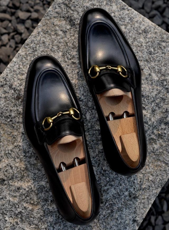 Gbaura Royal Horsebit Loafers – Classic Black